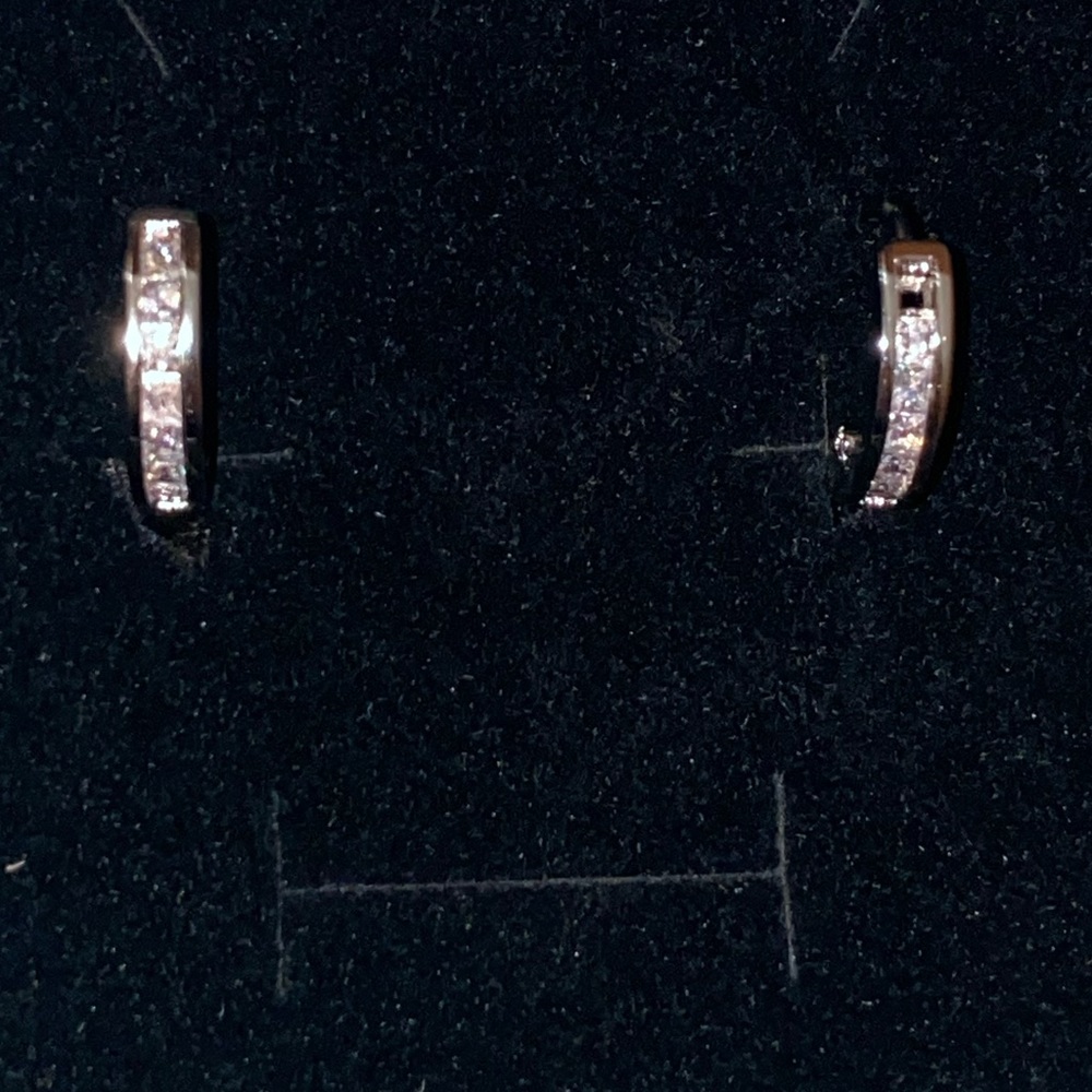 Huggie hoop earring